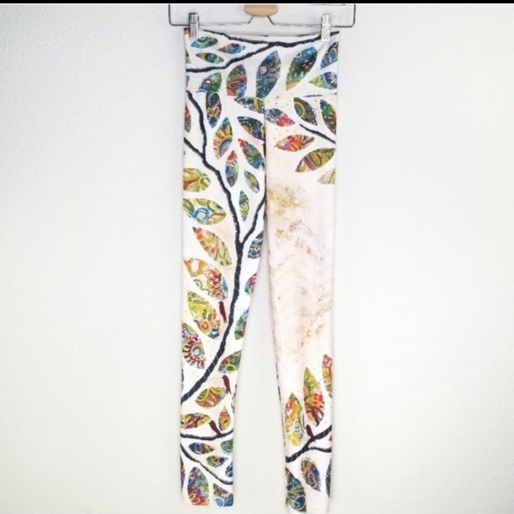 Artistic leggings Dars World Garden of Love by Dar James